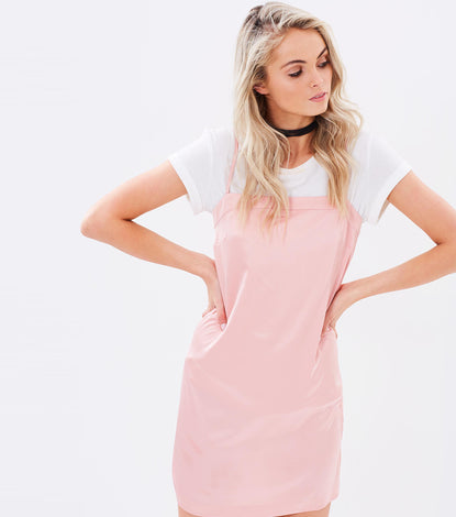 Zodiac Satin Slip Dress By Minkpink